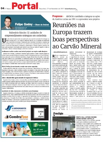 Coluna Jornal A Tribuna 07.11.2017