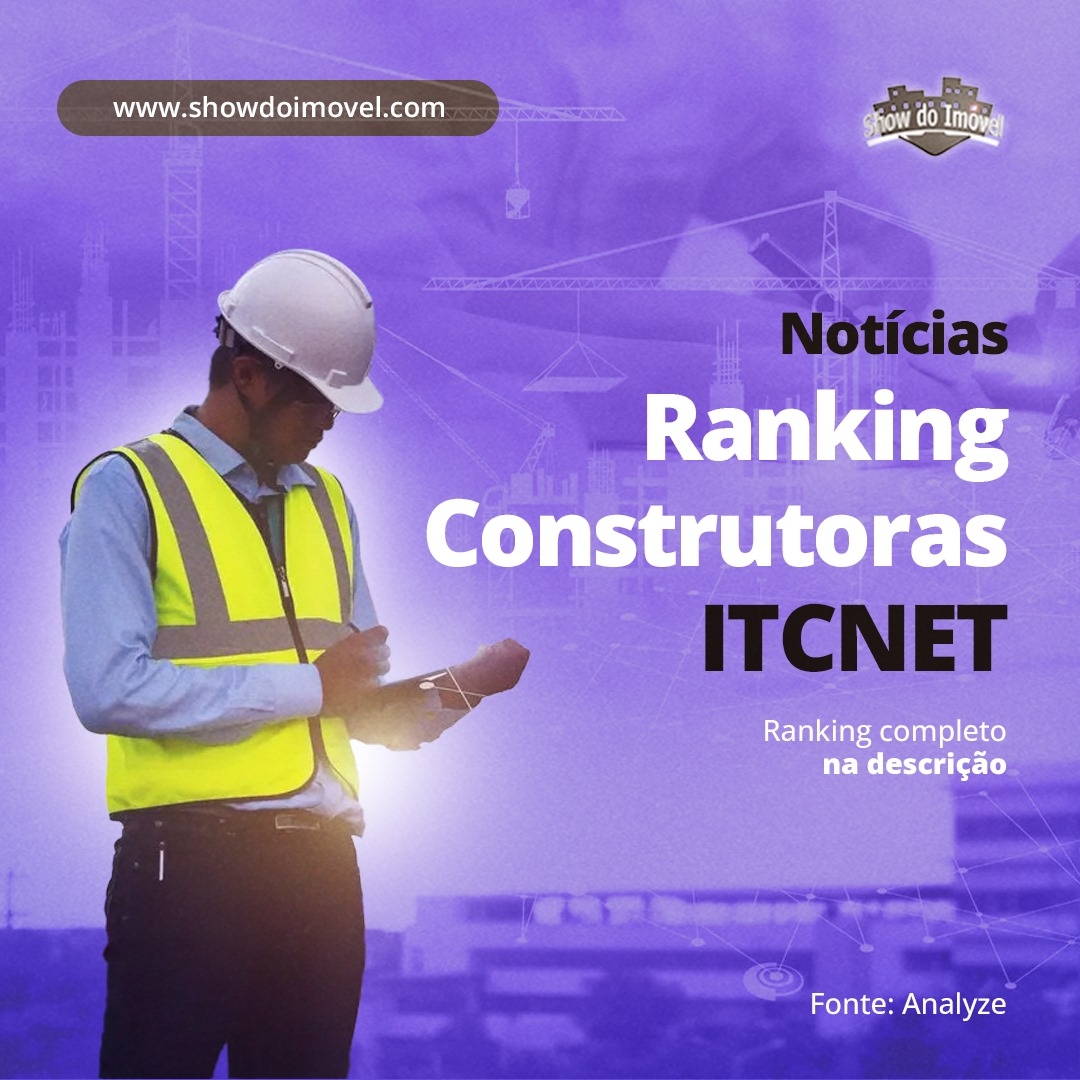 Ranking maiores construtoras do Brasil: Acompanhe Indicadores