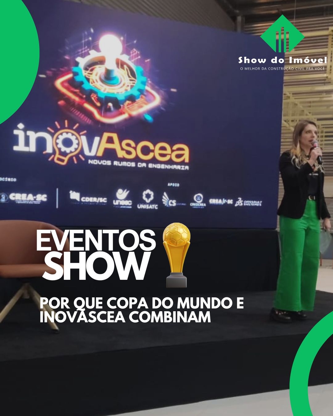 Copa do Mundo e Inovascea 2026: Por que os dois eventos se combinam?