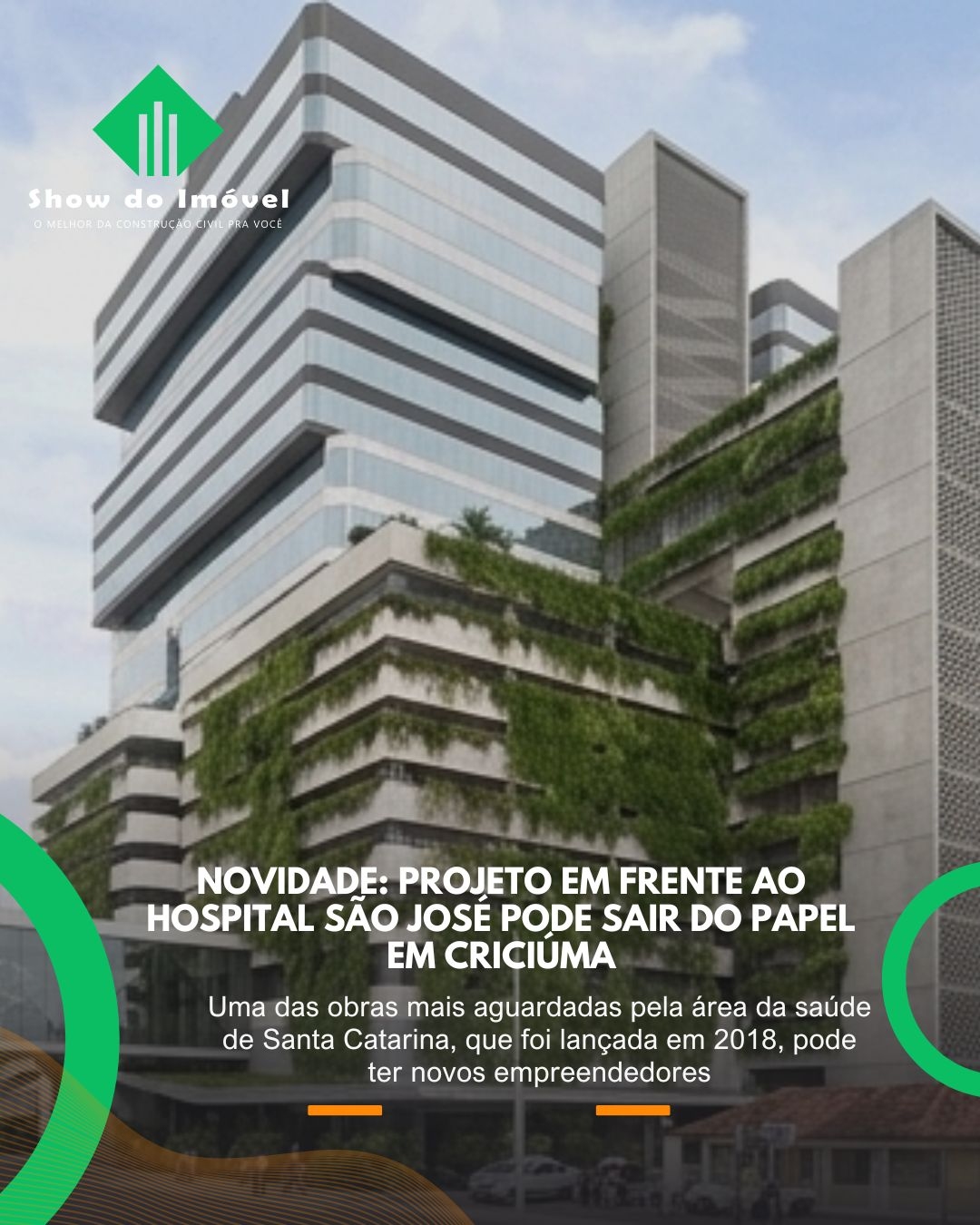 Novidade: Santa Vitta, em frente ao Hospital São José, deve sair do papel em Criciúma